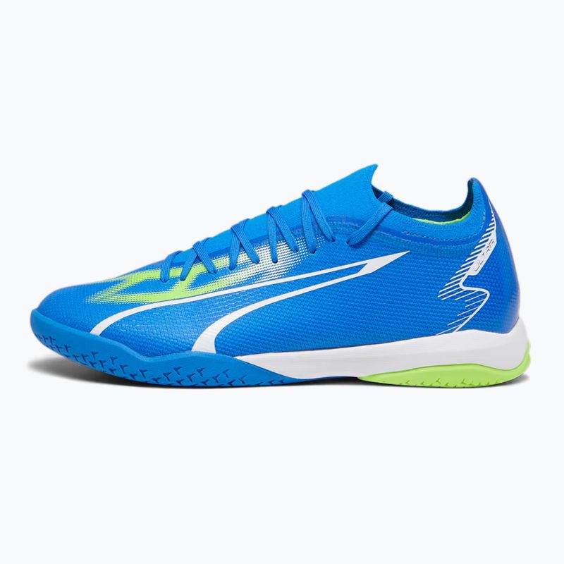 Ghete de fotbal PUMA Ultra Match IT pentru bărbați ultra blue/puma white/pro green 7