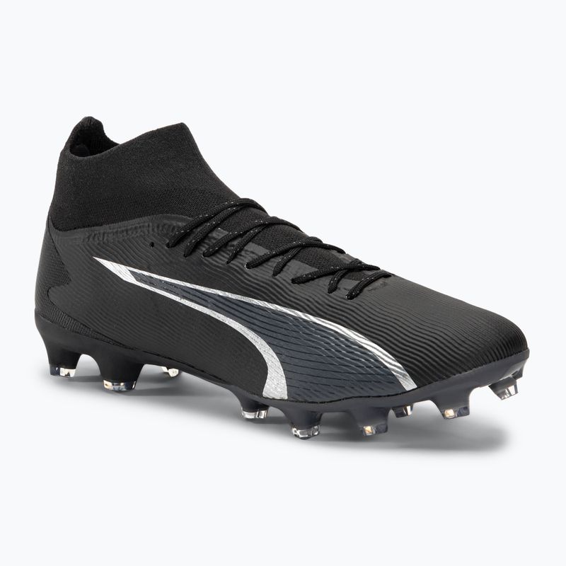 Ghete de fotbal pentru bărbați PUMA Ultra Pro FG/AG puma negru/asfalt