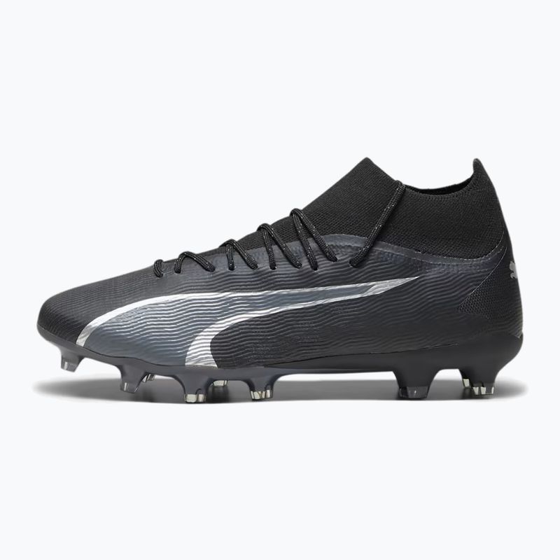 Ghete de fotbal pentru bărbați PUMA Ultra Pro FG/AG puma negru/asfalt 11