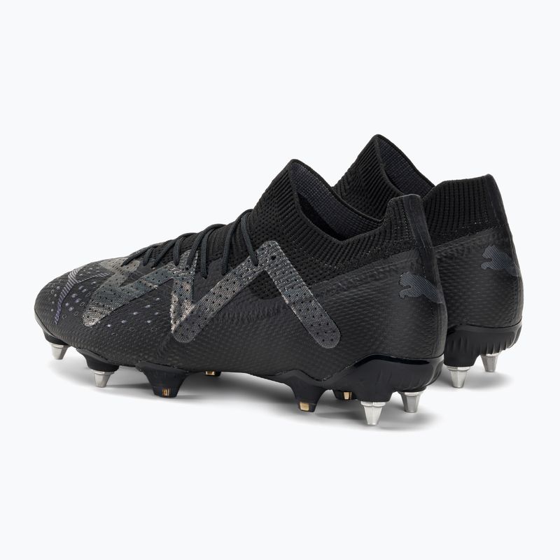 PUMA Ultimate MXSG ghete de fotbal pentru bărbați puma negru/asfalt 3