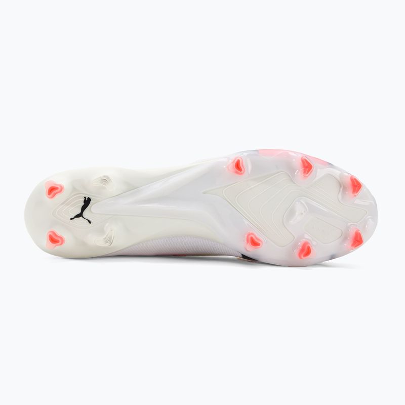 PUMA Ultra Ultimate FG/AG ghete de fotbal pentru bărbați puma alb/pum negru/fire orchid 5