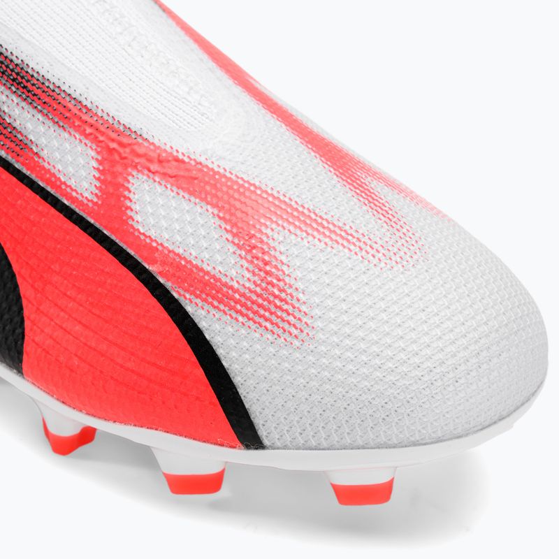 PUMA Ultra Match Ll FG/AG Jr ghete de fotbal pentru copii puma alb/puma negru/fire orchid 7