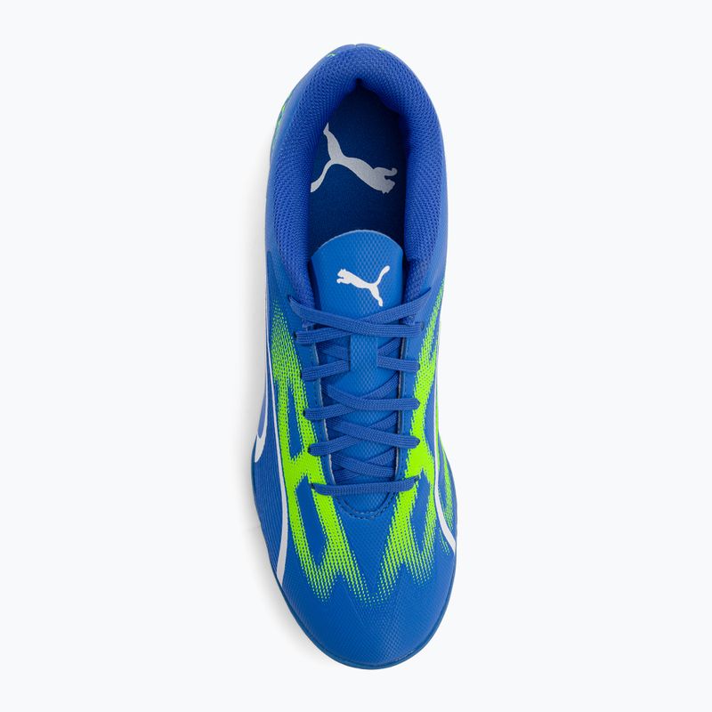 PUMA ghete de fotbal pentru bărbați Ultra Play It ultra blue/puma white/pro green