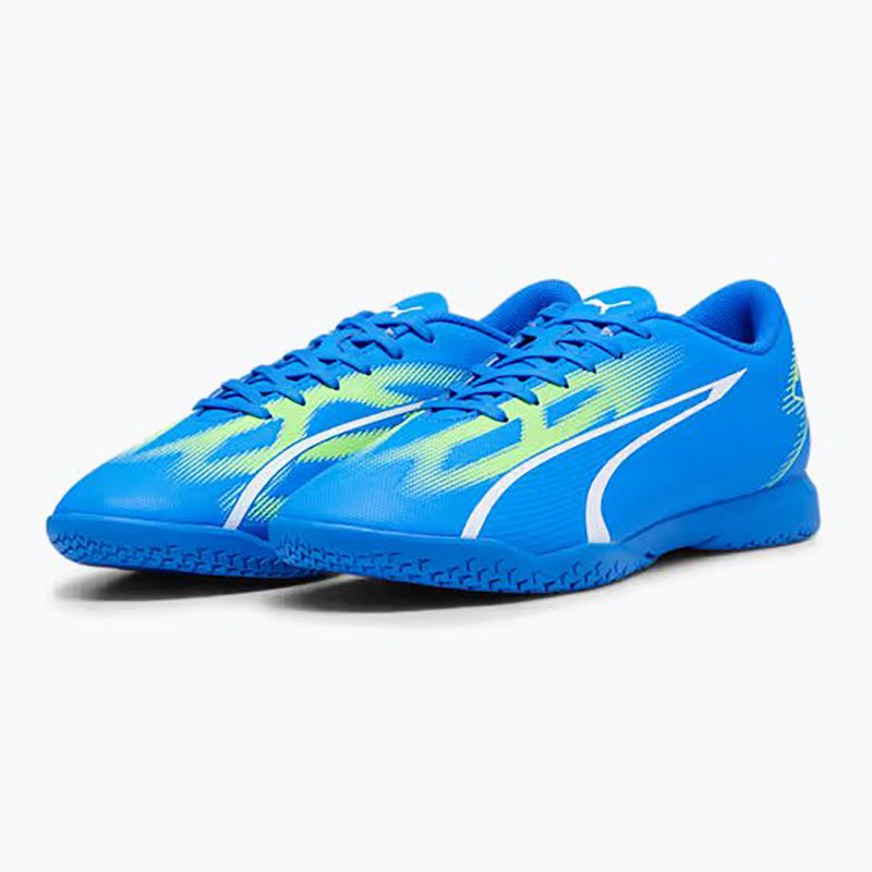 PUMA ghete de fotbal pentru bărbați Ultra Play It ultra blue/puma white/pro green