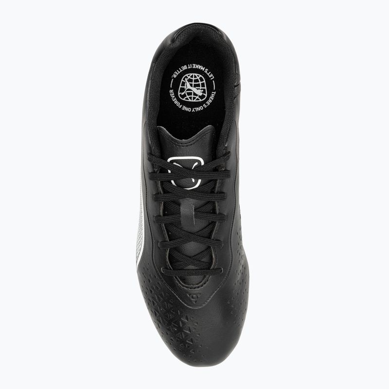 PUMA King Match MXSG ghete de fotbal pentru bărbați puma negru/puma alb 6