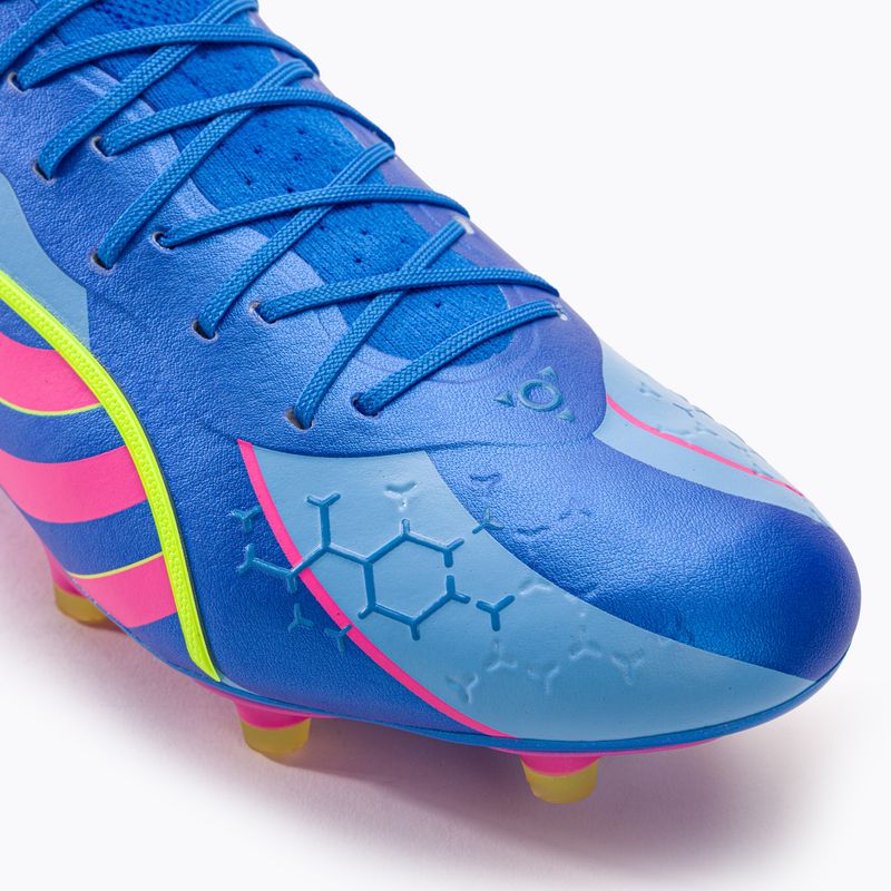 PUMA King Ultimate Energy FG/AG ghete de fotbal pentru bărbați ultra blue/luminous pink/luminous blue 7