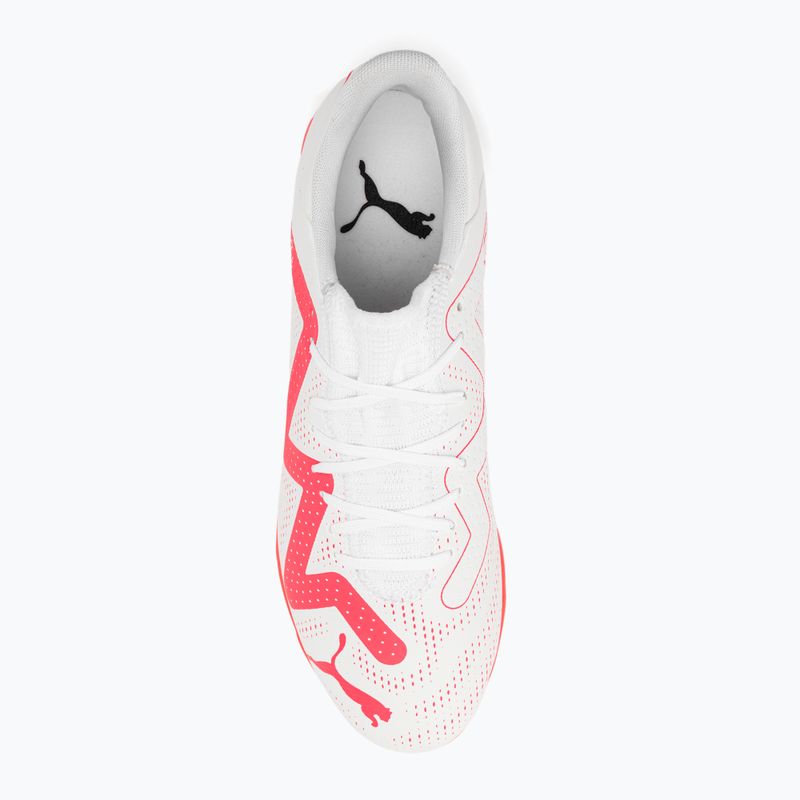 PUMA Future Play IT ghete de fotbal pentru bărbați puma alb/fire orchid 8