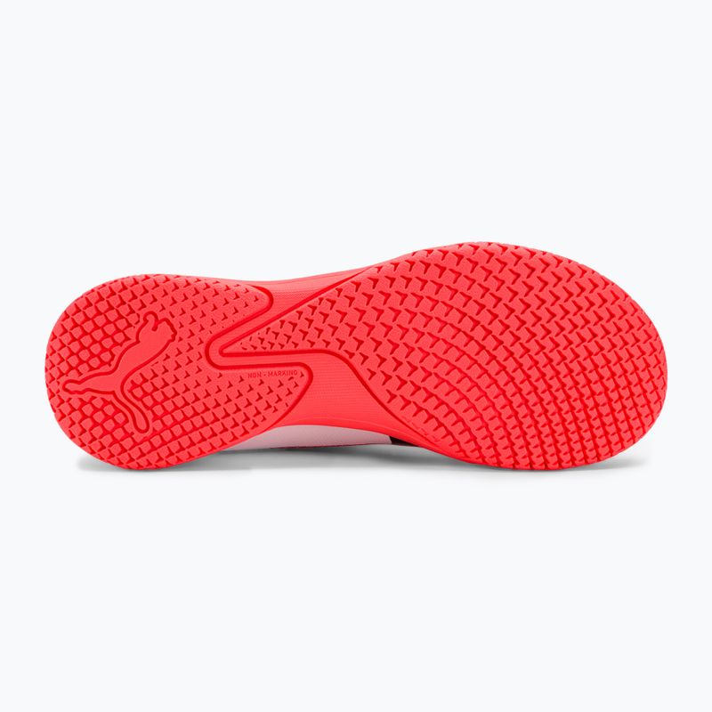 PUMA Ultra Play IT V Jr ghete de fotbal pentru copii puma alb/puma negru/fire orchid