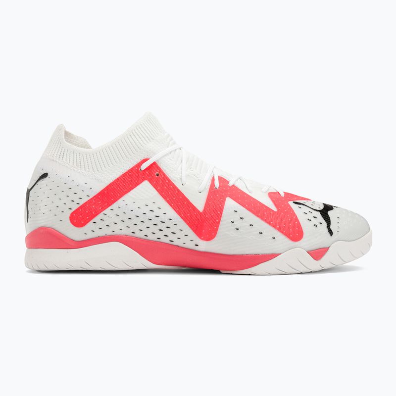 PUMA Future Match IT ghete de fotbal pentru bărbați puma alb/puma negru/fire orchid 4