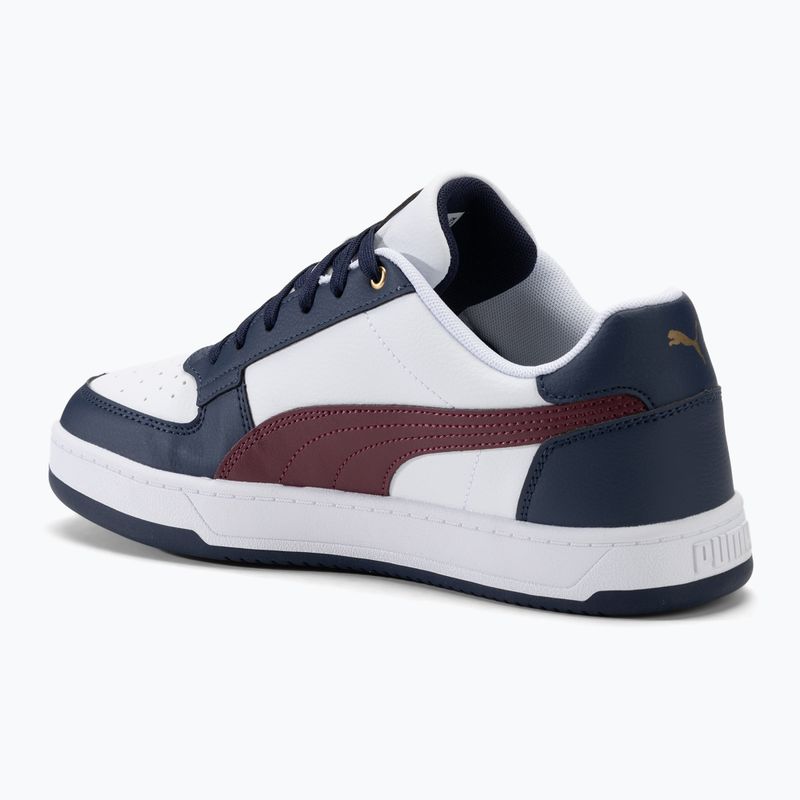 Încălțăminte PUMA Caven 2.0 puma white/dark jasper/puma navy/gold 3