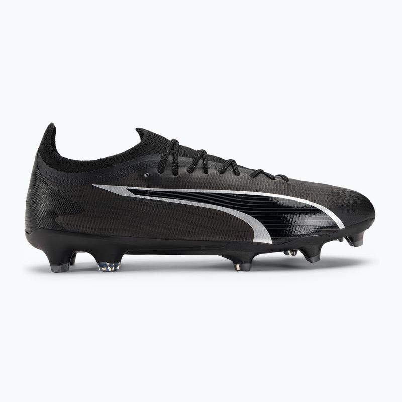 Ghete de fotbal pentru bărbați PUMA Ultra Ultimate FG/AG puma negru/asfalt 2