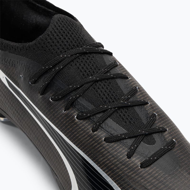 Ghete de fotbal pentru bărbați PUMA Ultra Ultimate FG/AG puma negru/asfalt 8