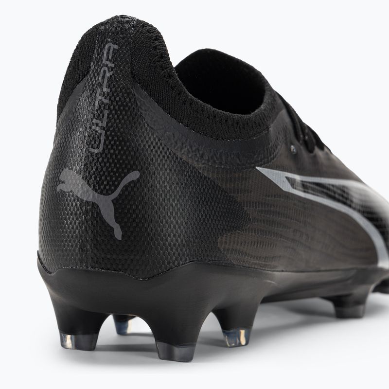 Ghete de fotbal pentru bărbați PUMA Ultra Ultimate FG/AG puma negru/asfalt 9