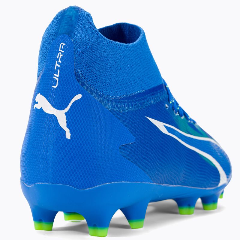 PUMA Ultra Pro FG/AG Jr ghete de fotbal pentru copii ultra blue/puma white/pro green 9