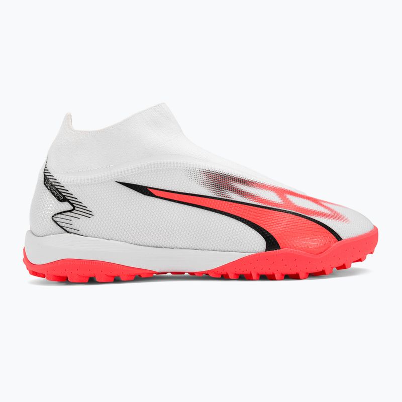 Cizme de fotbal PUMA Ultra Match+ Ll TT pentru bărbați puma alb/puma negru/fire orchid 2