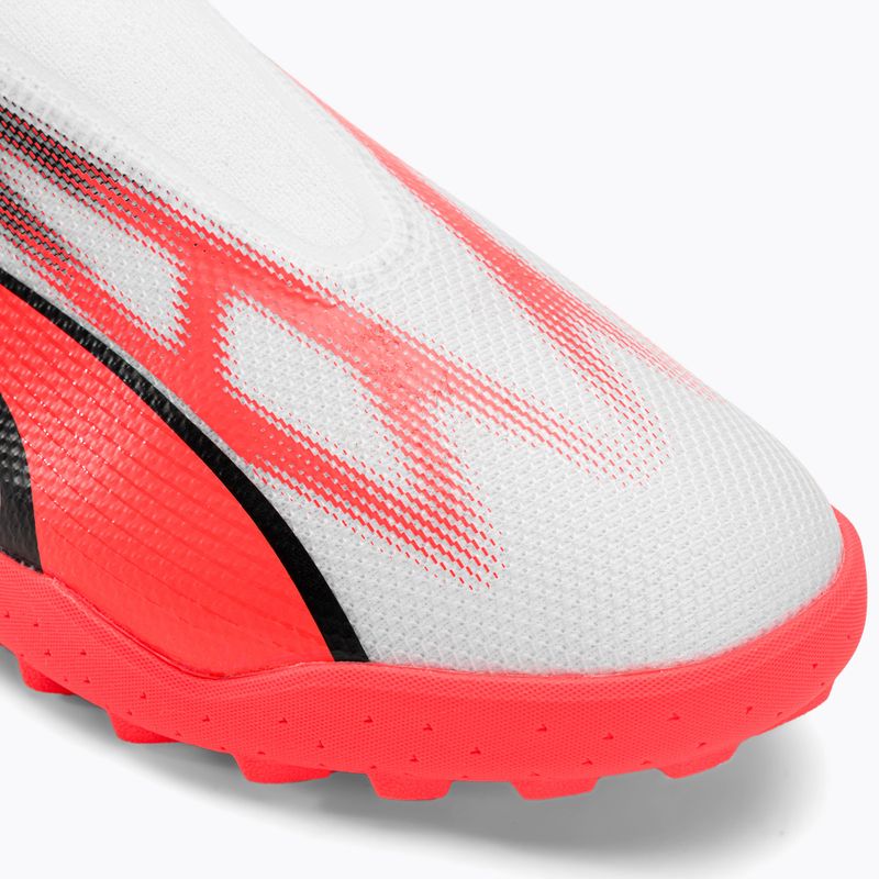 Cizme de fotbal PUMA Ultra Match+ Ll TT pentru bărbați puma alb/puma negru/fire orchid 7
