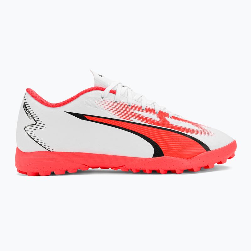 Cizme de fotbal pentru bărbați PUMA Ultra Play FG/AG puma alb/puma negru/fire orchid 4