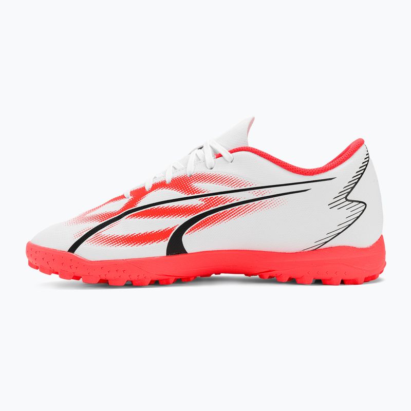 Cizme de fotbal pentru bărbați PUMA Ultra Play FG/AG puma alb/puma negru/fire orchid 12