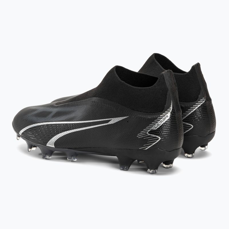 Ghete de fotbal pentru bărbați PUMA Ultra Match+ Ll FG/AG puma negru/asfalt 4