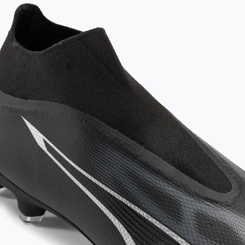 Ghete de fotbal pentru bărbați PUMA Ultra Match+ Ll FG/AG puma negru/asfalt 9