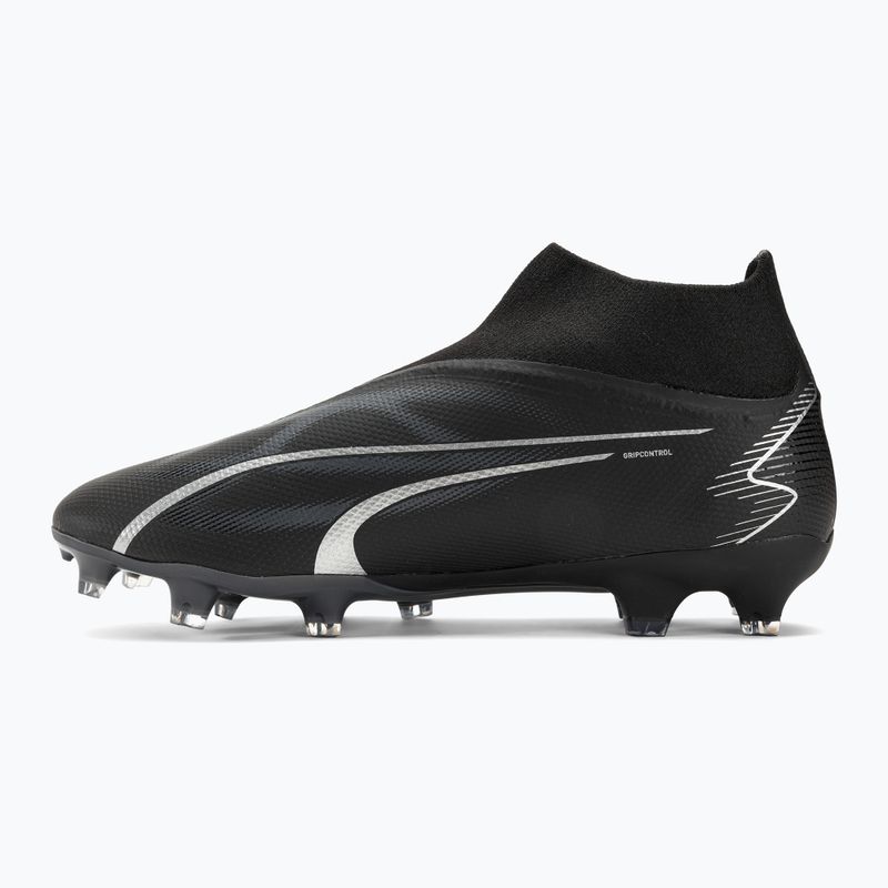 Ghete de fotbal pentru bărbați PUMA Ultra Match+ Ll FG/AG puma negru/asfalt 10
