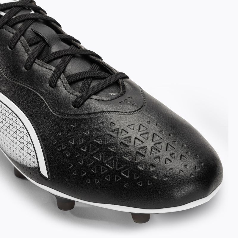 Cizme de fotbal pentru bărbați PUMA King Match FG/AG puma negru/puma alb 7