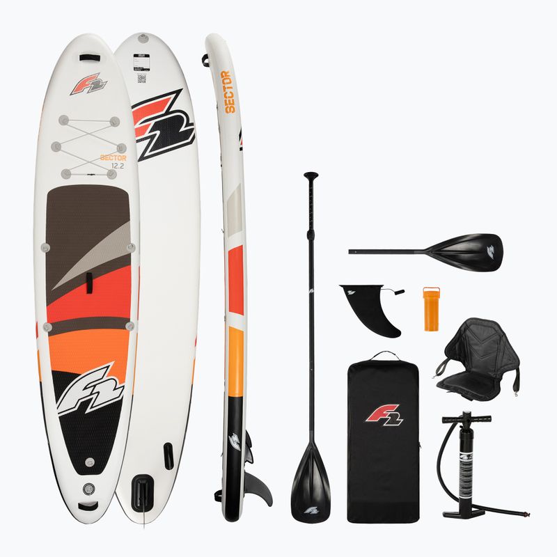 Placă SUP F2 Sector Combo 12'2'' red
