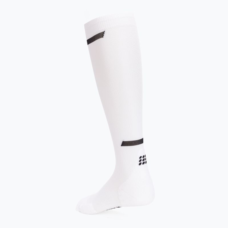 Șosete compresive de alergat pentru femei CEP Tall 4.0 white 2