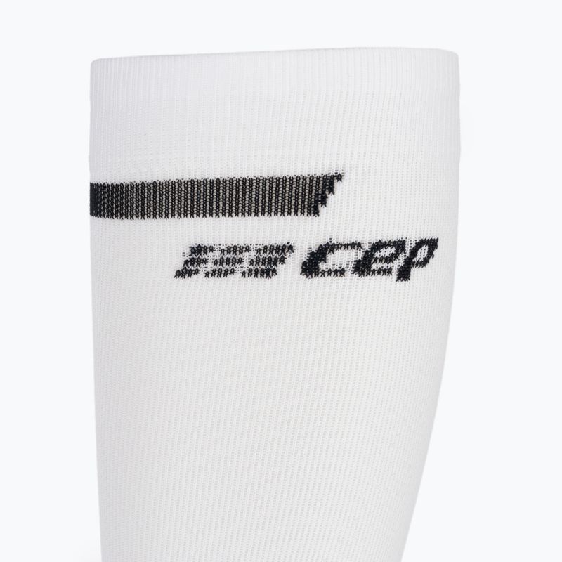 Benzi compresive de gambe pentru femei CEP The run 4.0 white 3