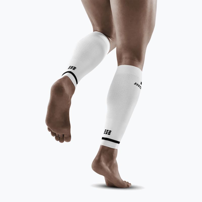 Benzi compresive de gambe pentru femei CEP The run 4.0 white 5