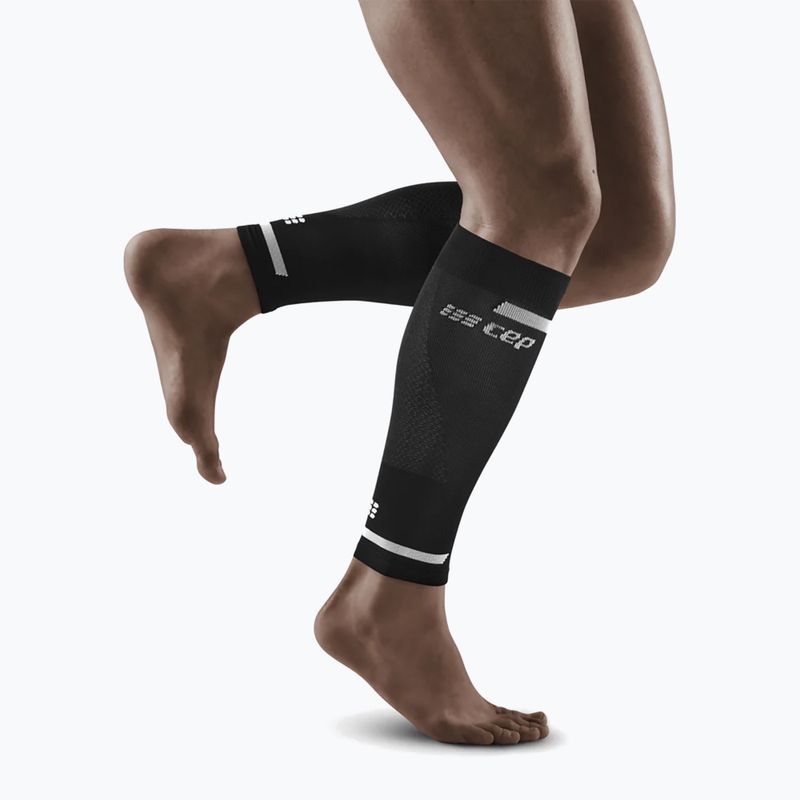 Benzi compresive de gambe pentru femei CEP The run 4.0 black 4