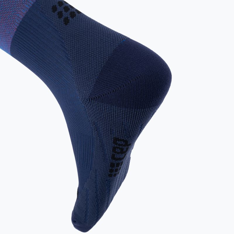 Șosete compresive pentru femei CEP Infrared Recovery blue