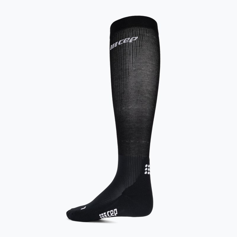 Șosete compresive pentru femei CEP Infrared Recovery black/black