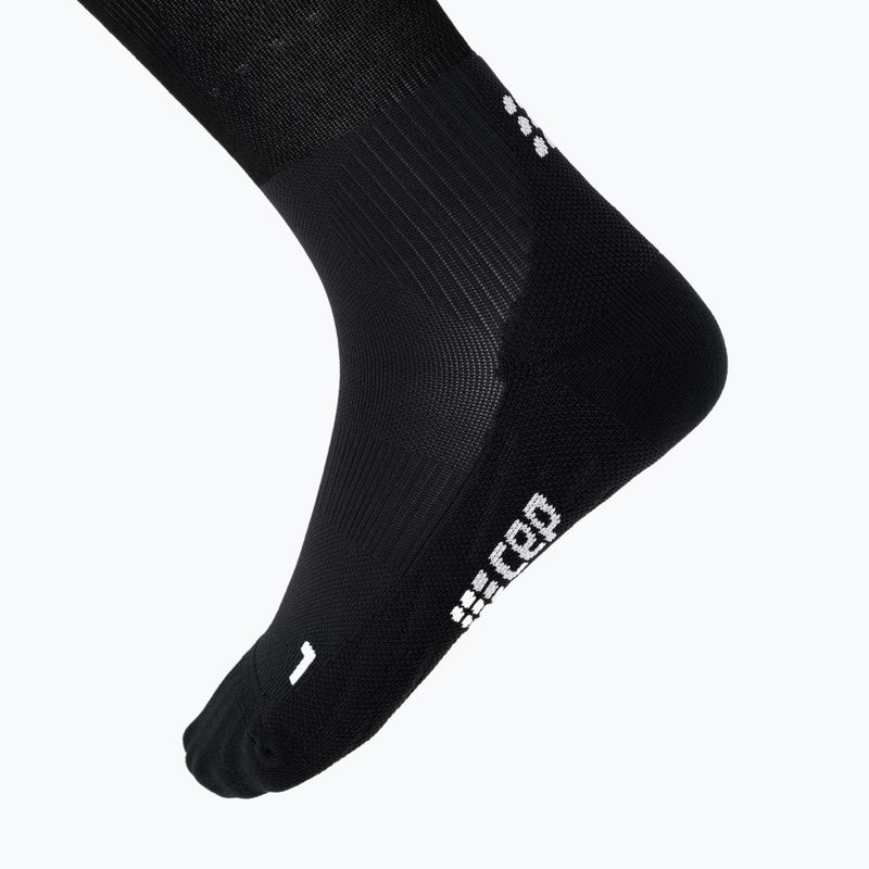 Șosete compresive pentru femei CEP Infrared Recovery black/black