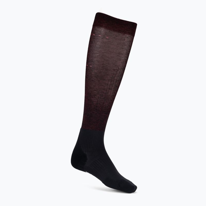 Șosete compresive pentru femei CEP Infrared Recovery black/red