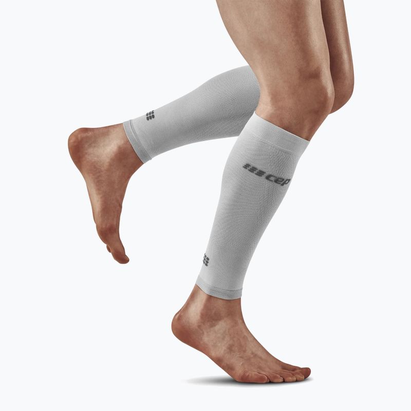 Benzi compresive de gambe pentru femei CEP Ultralight carbon white 4