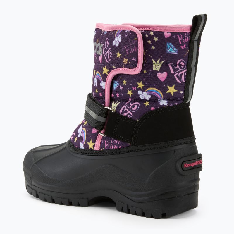 Ghete pentru copii Kangaroos K-Shell II purple / princess 3