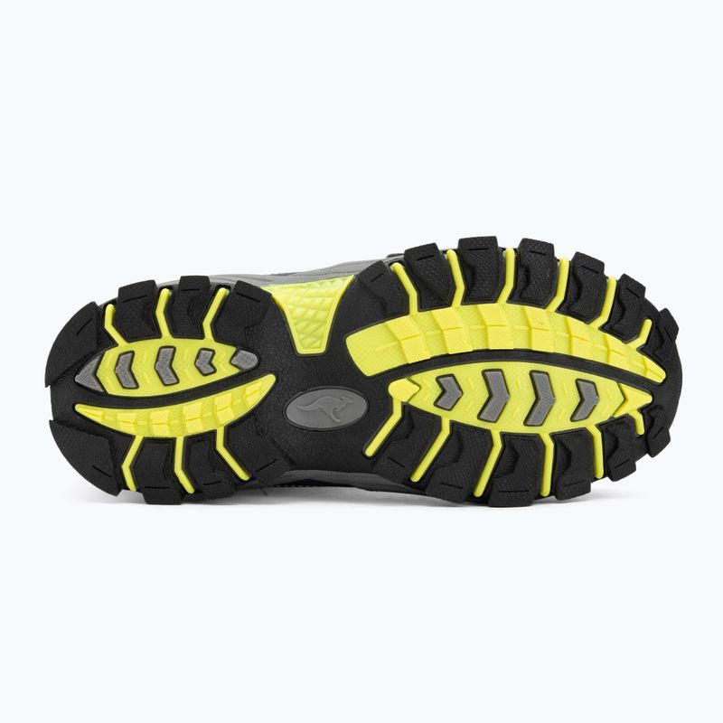 Ghete de zăpadă pentru copii KangaROOS K-Robi KTX dark navy/lime 4