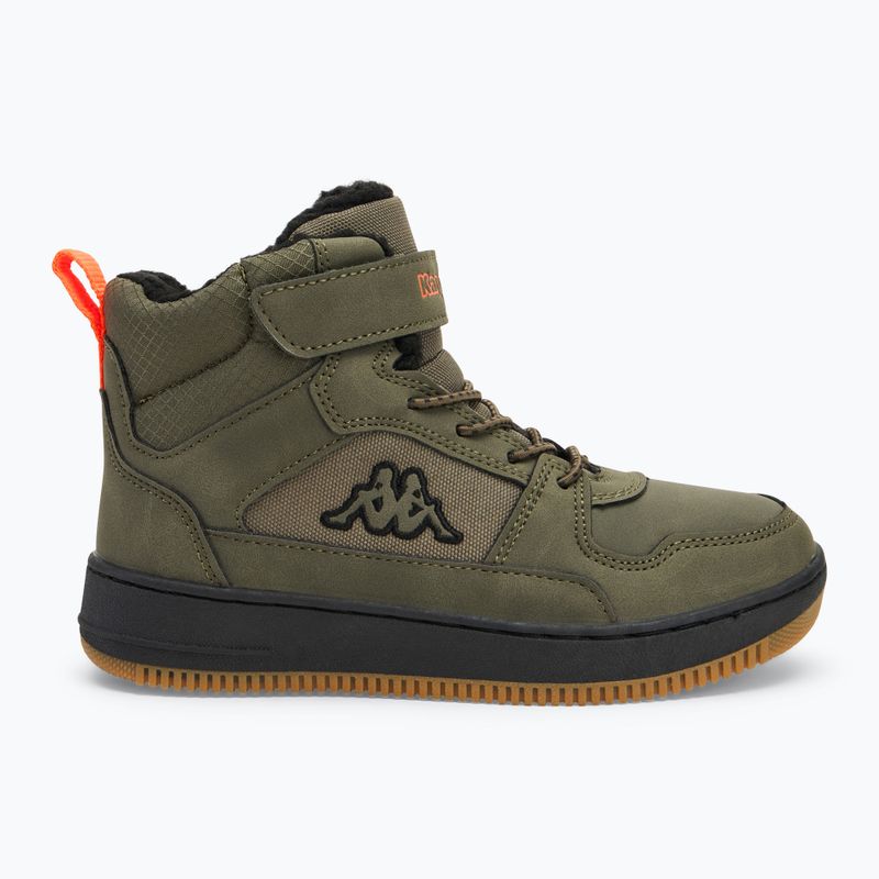 Încălțăminte pentru copii Kappa Shab Fur army/black 2