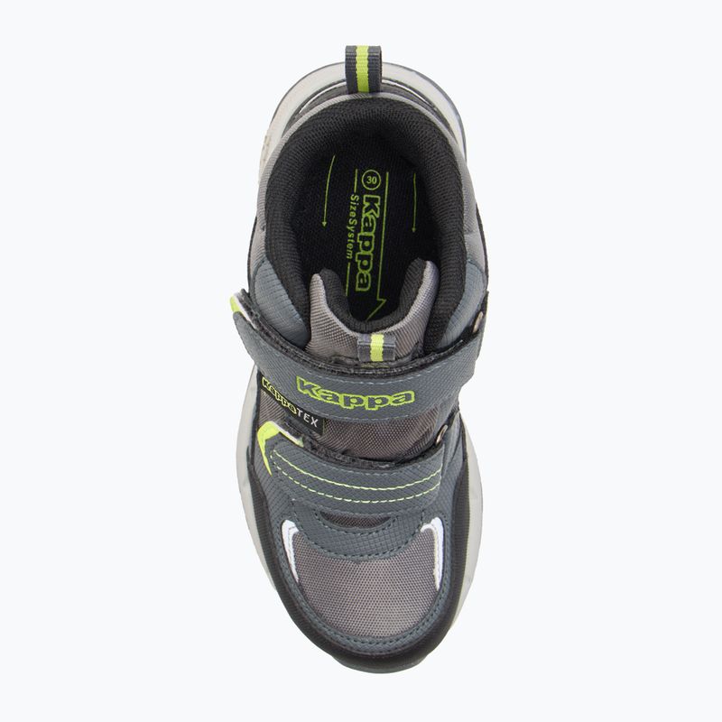 Încălțăminte pentru copii Kappa Aiko Tex grey/lime