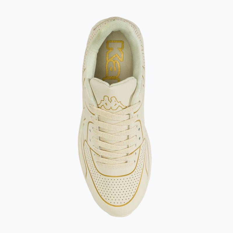 Încălțăminte pentru femei Kappa Harlem Emb GC off white/gold 5