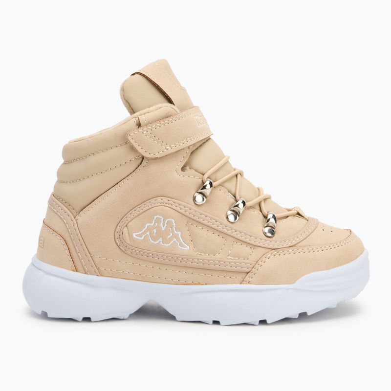 Încălțăminte pentru copii Kappa Shivoo Ice Hi sand/white 2