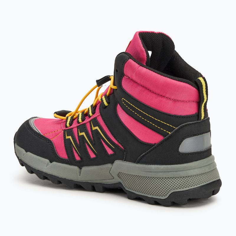 Încălțăminte pentru copii Kappa Boxford Mid Tex pink/yellow 3