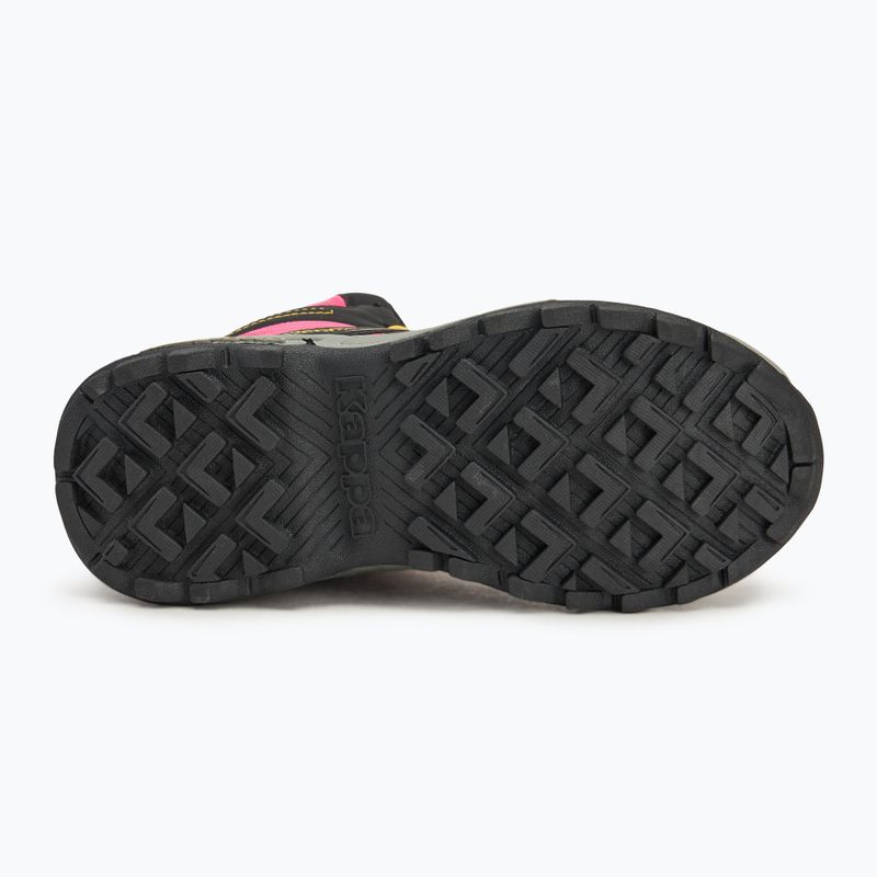 Încălțăminte pentru copii Kappa Boxford Mid Tex pink/yellow 4