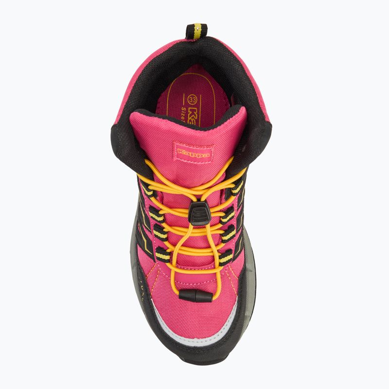 Încălțăminte pentru copii Kappa Boxford Mid Tex pink/yellow 5