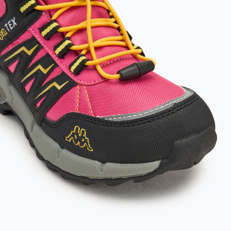 Încălțăminte pentru copii Kappa Boxford Mid Tex pink/yellow 7