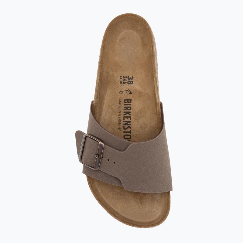 Flip-flops pentru femei BIRKENSTOCK Catalina BFBC Regular mocha 5