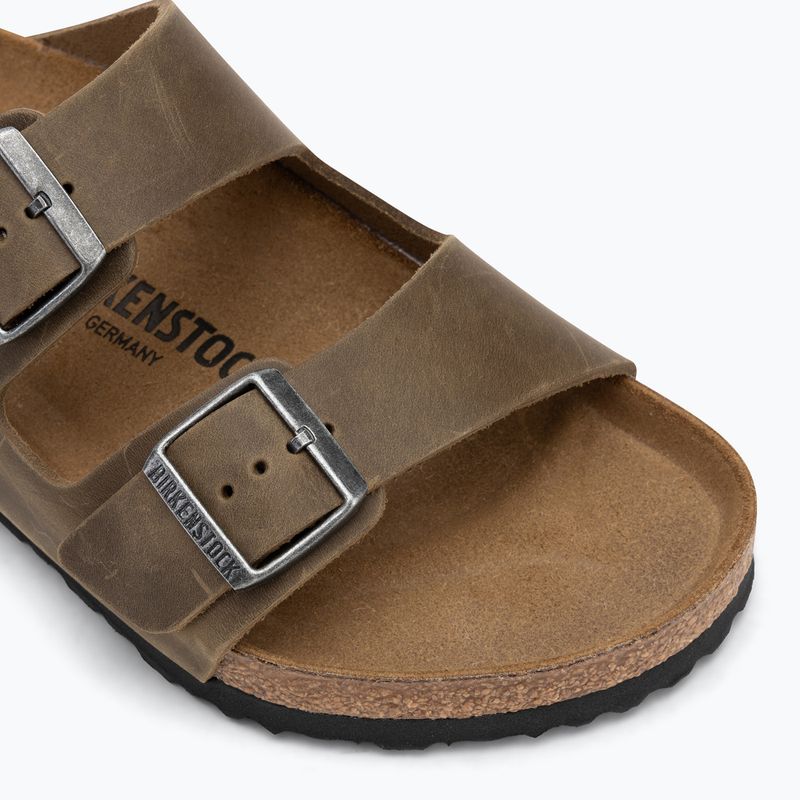 Papuci BIRKENSTOCK Arizona LEOI Regular faded khaki 7