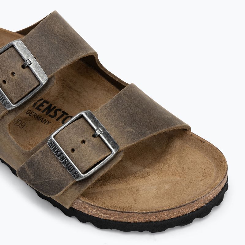 Papuci BIRKENSTOCK Arizona LEOI Narrow faded khaki 7