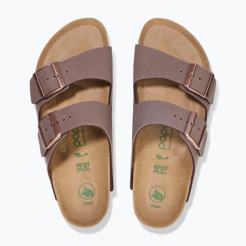 Klapki BIRKENSTOCK x Papillio Arizona Flex Platform Birko-Flor Narrow mocca 3